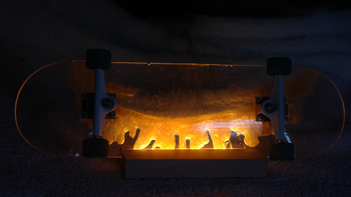 Clear and Gold Resin Complete