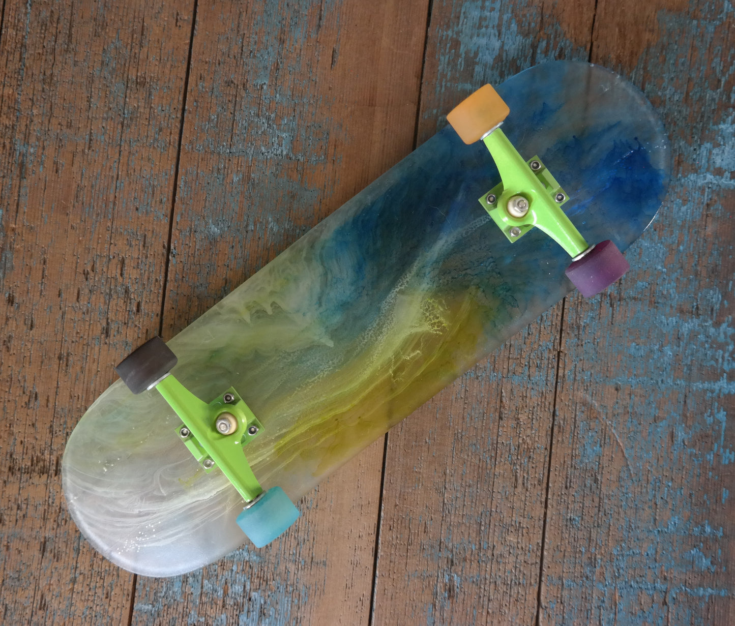 Clear Blue and Yellow