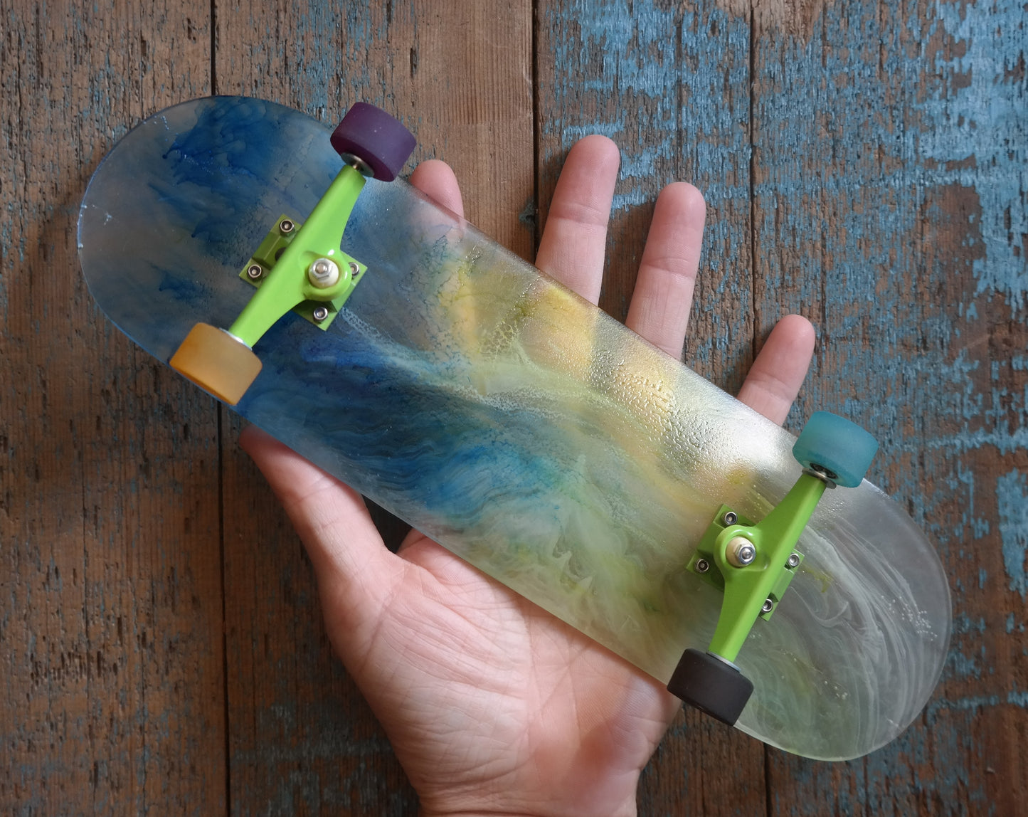 Clear Blue and Yellow