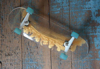 Clear and Gold Resin Complete