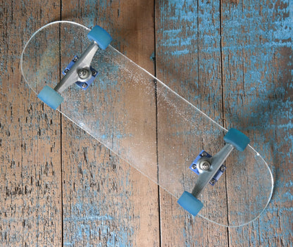 Clear Handboard with Blue