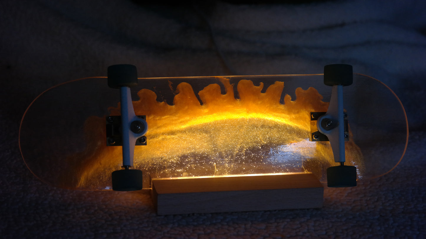 Clear and Gold Resin Complete