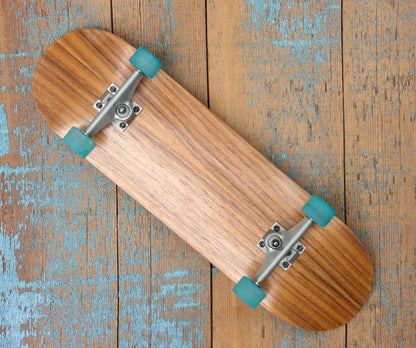 Walnut in Teal