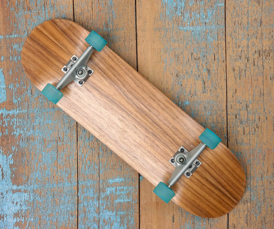 Walnut in Teal